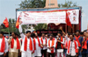 Flag hoisted demanding seperate Tulu state, black day called